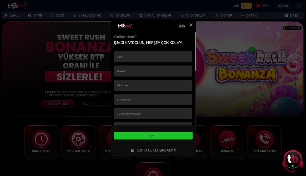 tikobet kayıt